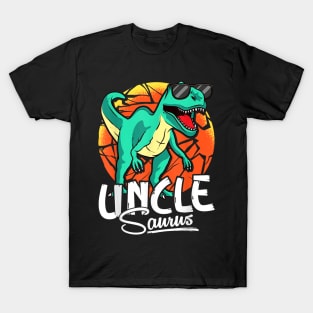 Unclesaurus T Rex Uncle Saurus Dinosaur Family Matching T-Shirt